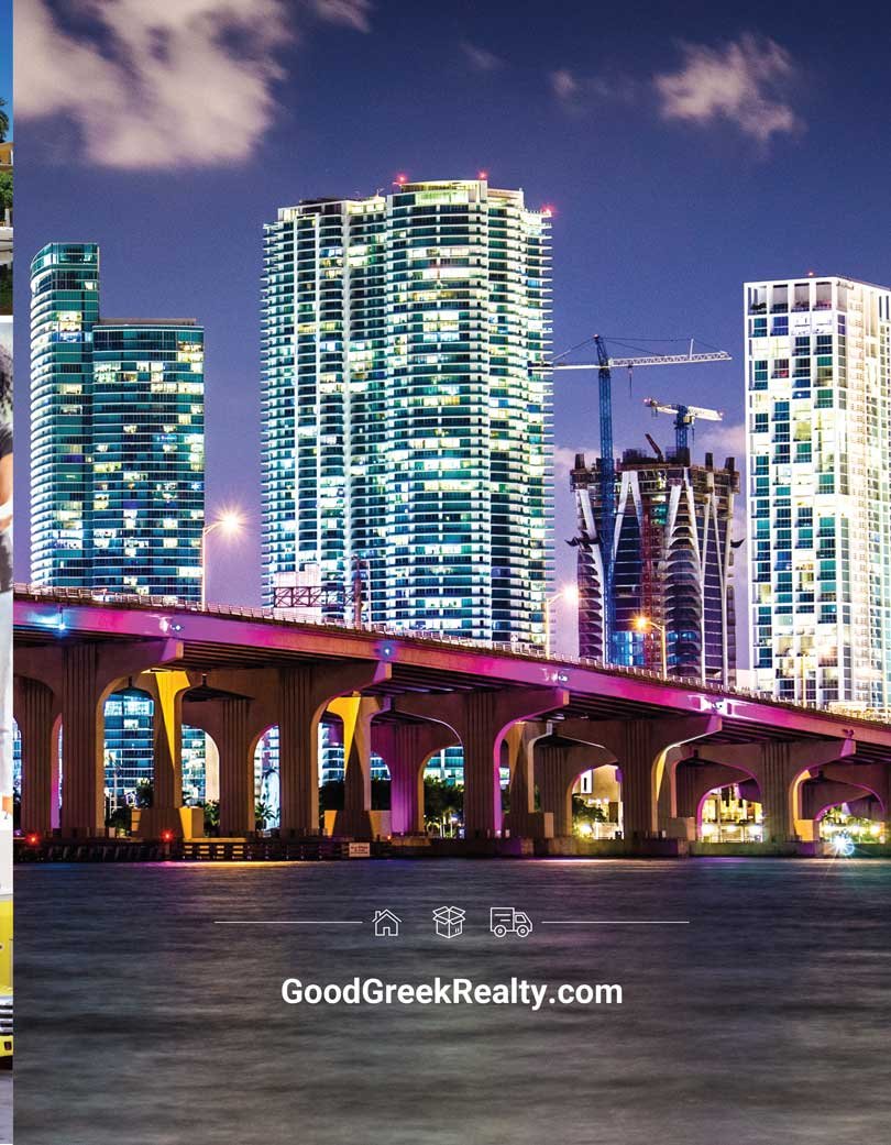 Graphic Design Project - Good Greek Realty Booklet
